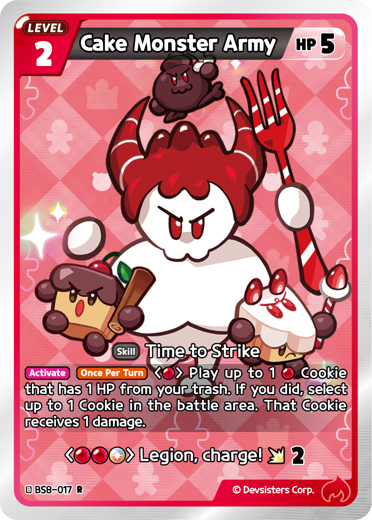 Cake Monster Army BS8-017