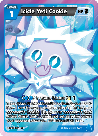 Icicle Yeti Cookie BS8-076