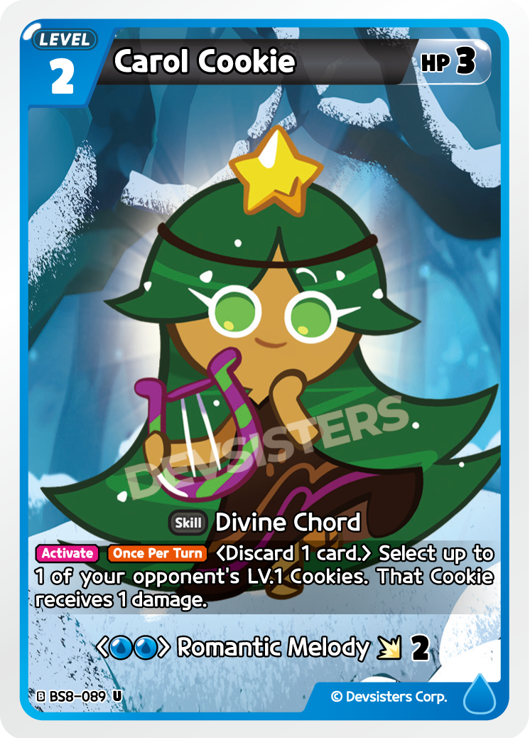 Carol Cookie BS8-089