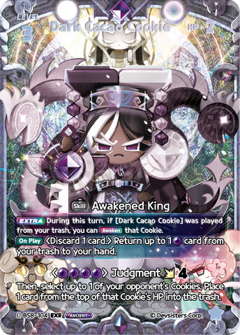 Dark Cacao Cookie BS8-104 (Arte Alternativo)