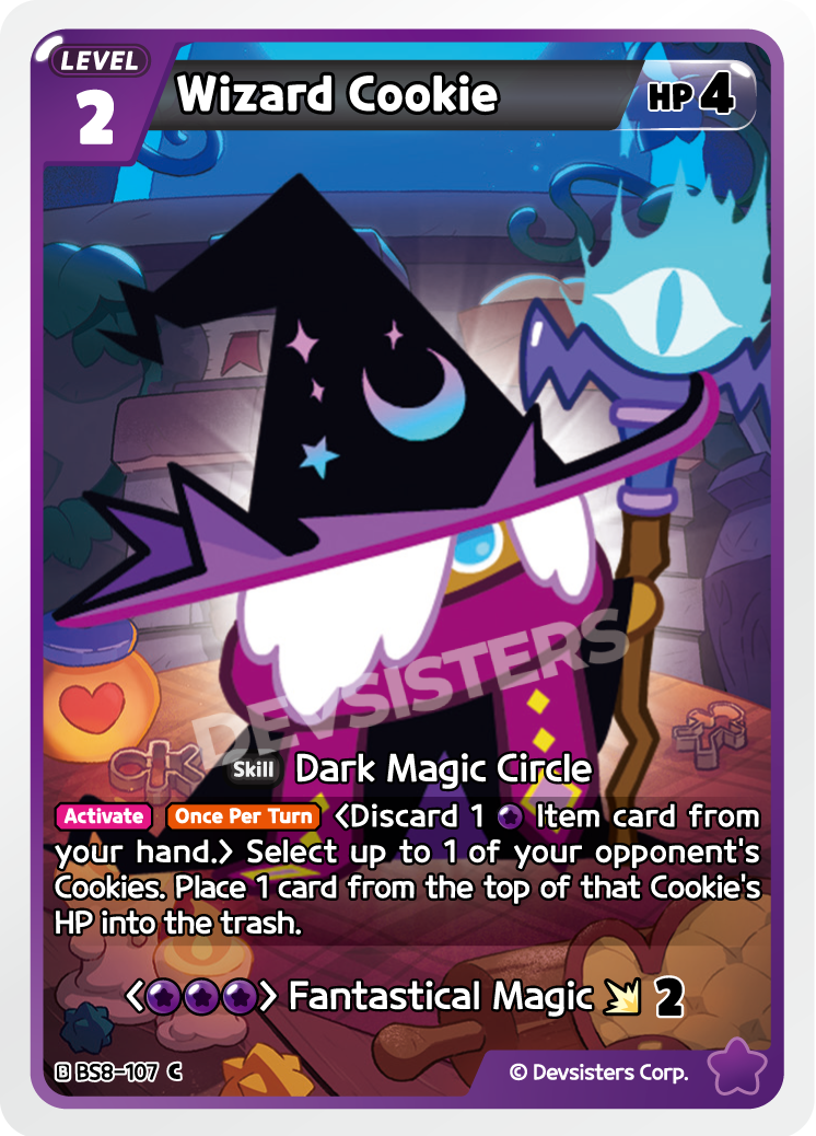 Wizard Cookie BS8-107