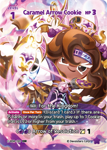 Caramel Arrow Cookie BS8-120 (Alt Art)