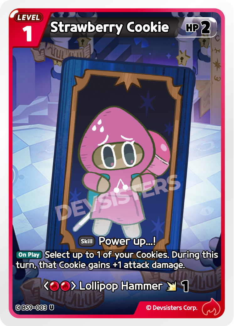 Strawberry Cookie BS9-003