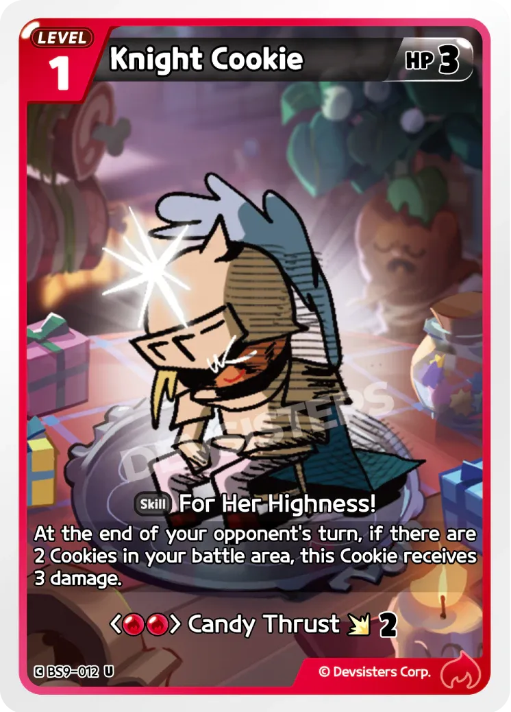 Knight Cookie BS9-012 (ALT ART)