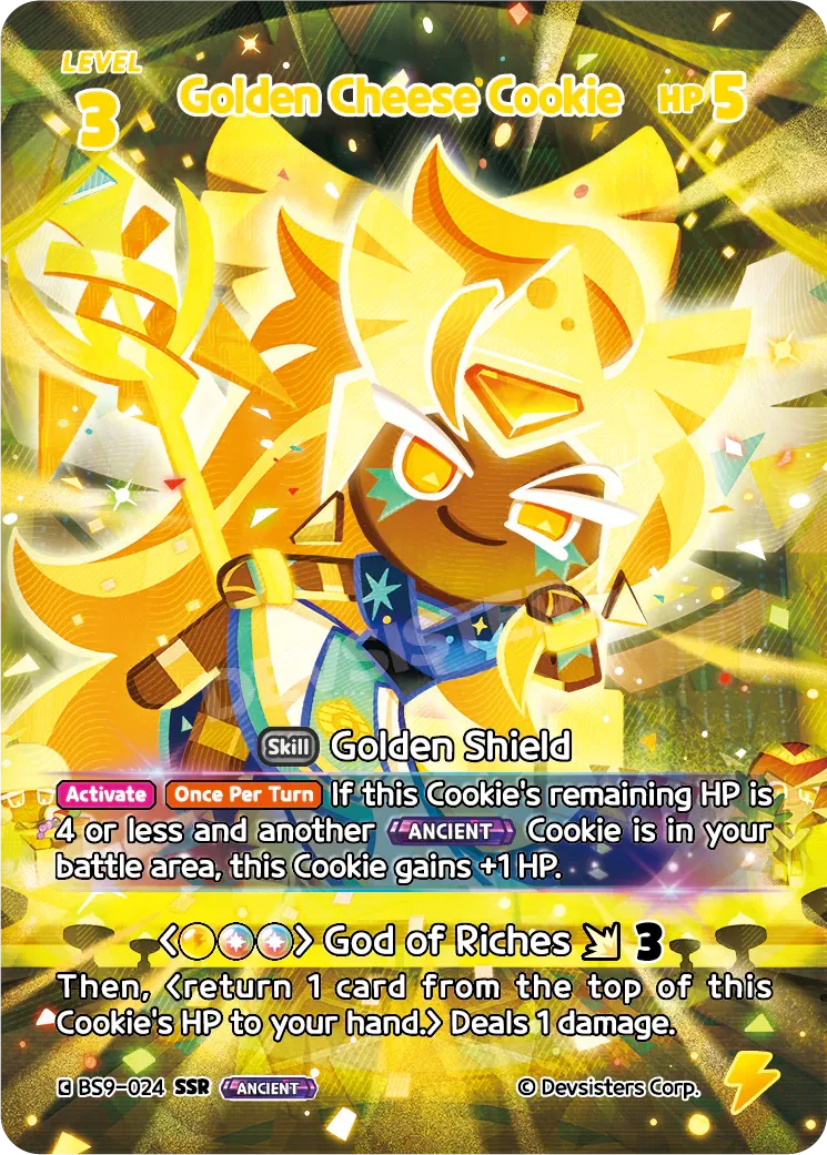 Golden Cheese Cookie BS9-024 (SSR)
