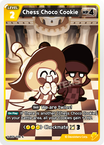 Chess Choco Cookie BS9-038