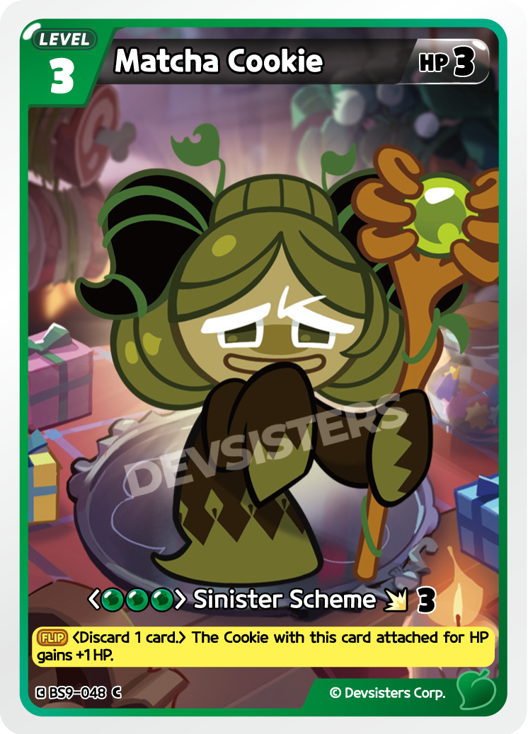Matcha Cookie BS9-048