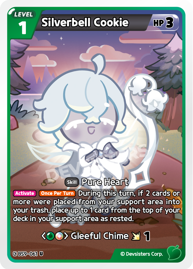 Silverbell Cookie BS9-061