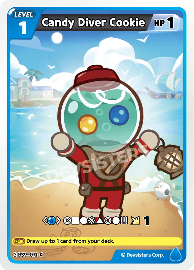 Candy Diver Cookie BS9-071