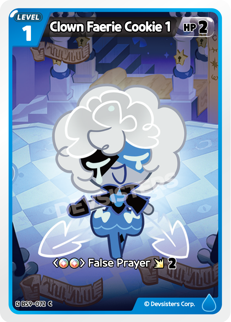 Clown Faerie Cookie 1 BS9-072
