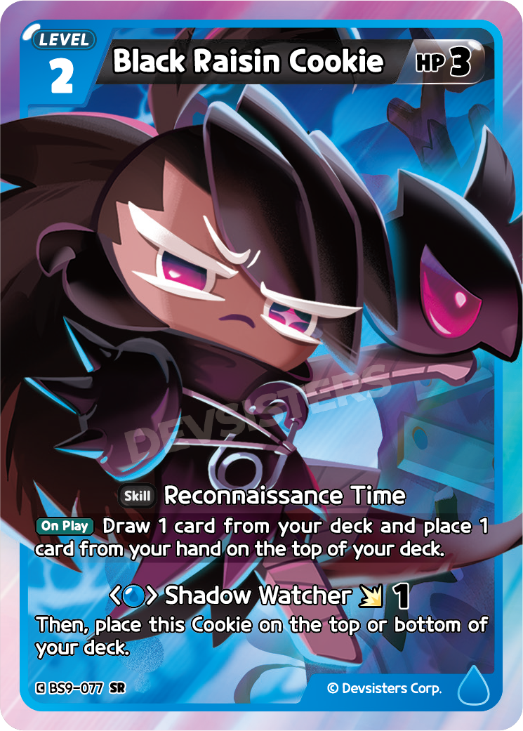 Black Raisin Cookie BS9-077 (Arte alternativo)