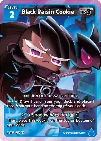 Black Raisin Cookie BS9-077 (Alt Art)