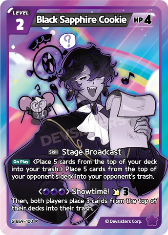 Black Sapphire Cookie BS9-100 (Alt Art)