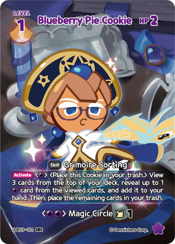 Blueberry Pie Cookie BS9-101 (Alt Art)