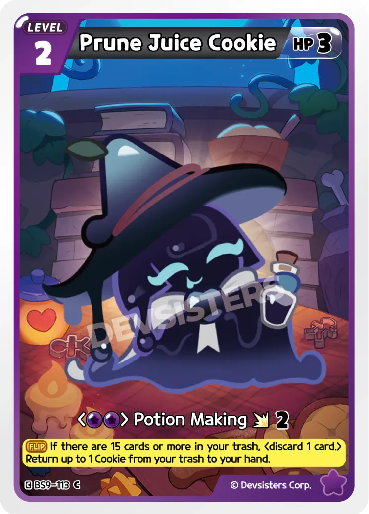 Prune Juice Cookie BS9-113 (ALT ART)
