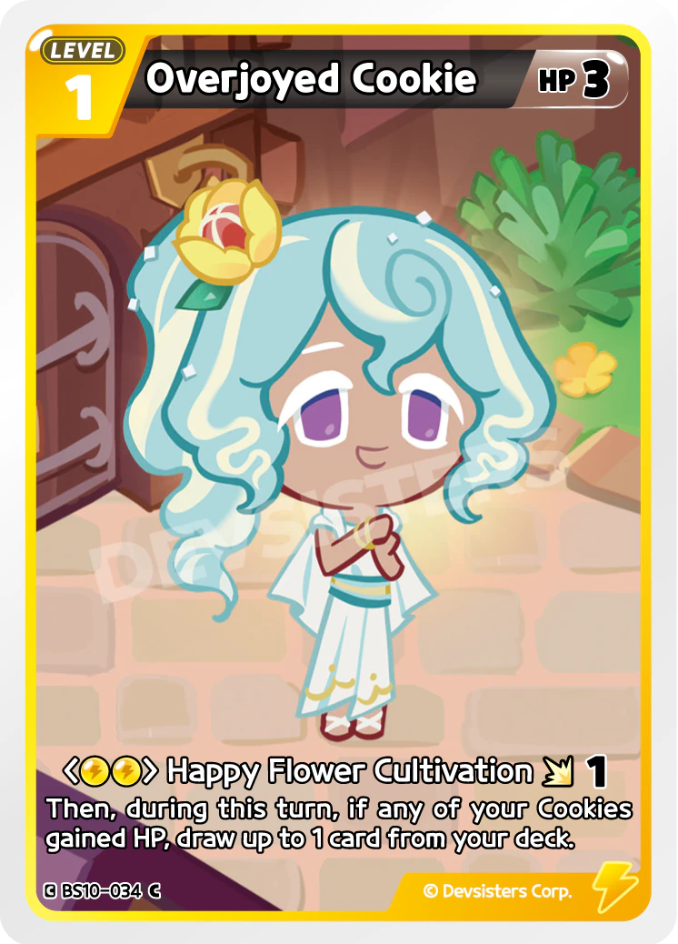 Image for Overjoyed Cookie (BS10-034) (BS10) - CookieRun: Braverse TCG