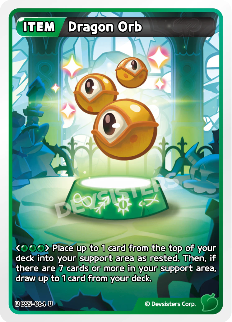 Image for Dragon Orb (BS5-064) (BS5) - CookieRun: Braverse TCG