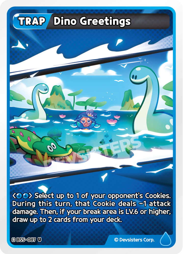 Image for Dino Greetings (BS5-087) (BS5) - CookieRun: Braverse TCG