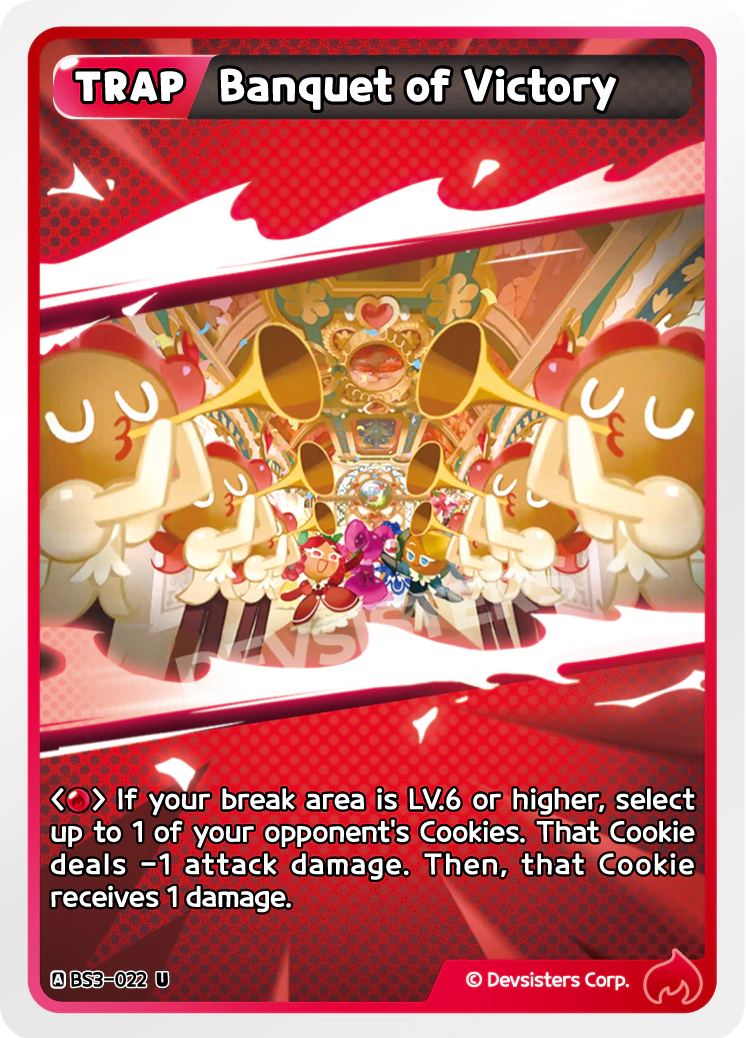 Image for Banquet of Victory (BS3-022) (BS3) - CookieRun: Braverse TCG