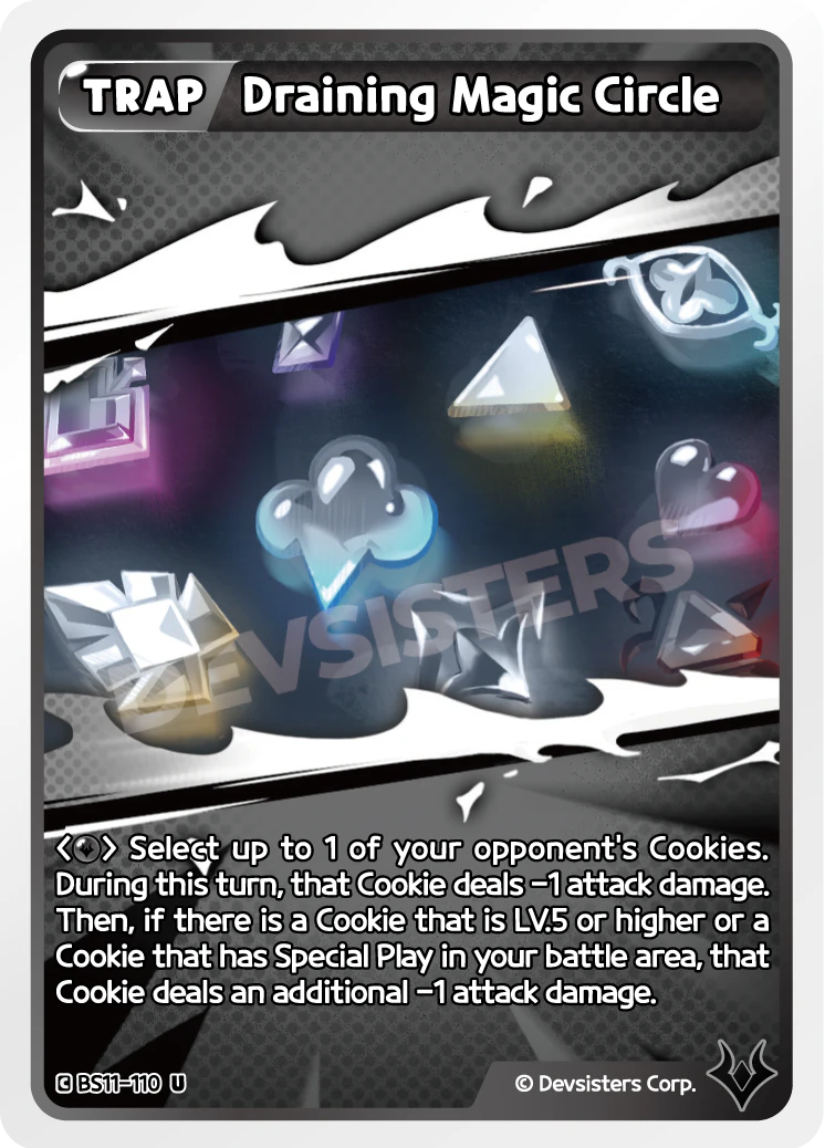 Image for Draining Magic Circle (BS11-110) (BS11) - CookieRun: Braverse TCG