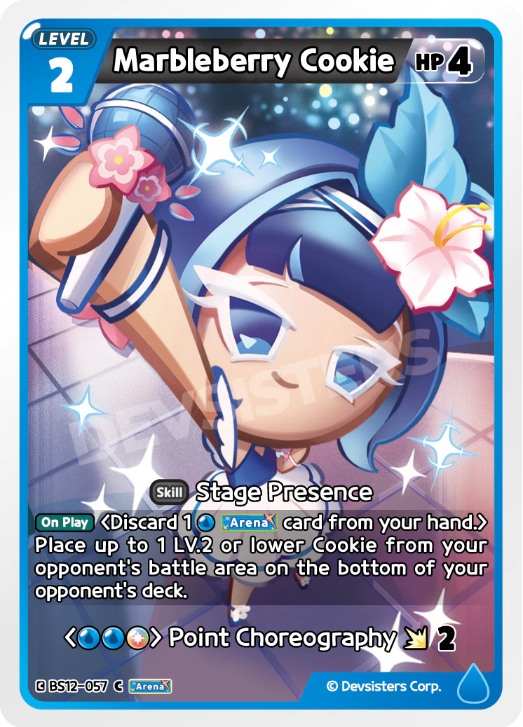 Image for Marbleberry Cookie (BS12-057) (BS12) - CookieRun: Braverse TCG