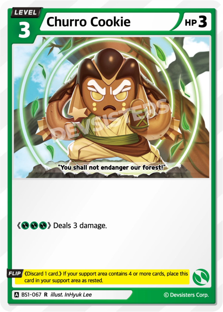 Image for Churro Cookie (BS1-067) (BS1) - CookieRun: Braverse TCG