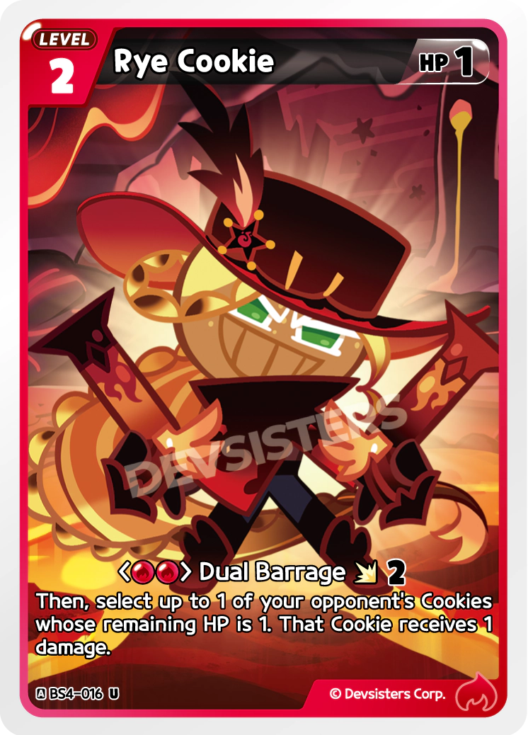 Image for Rye Cookie (BS4-016) (BS4) - CookieRun: Braverse TCG