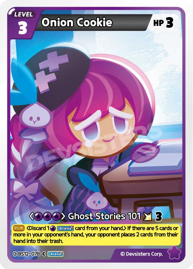 Image for Onion Cookie (BS12-078) (BS12) - CookieRun: Braverse TCG
