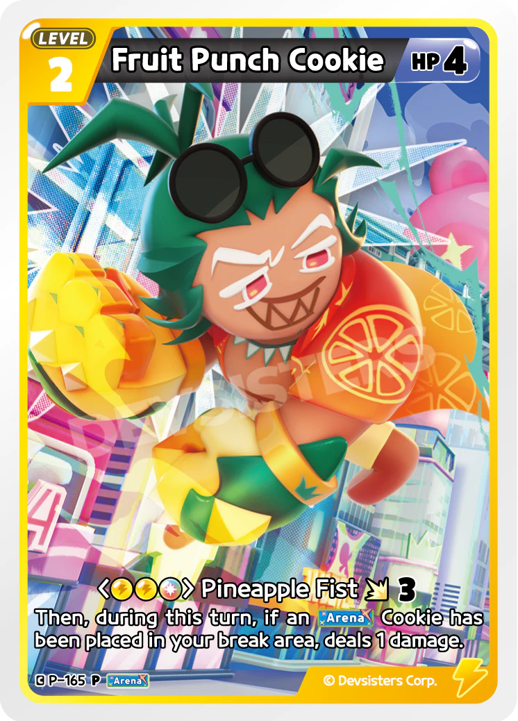 Image for Fruit Punch Cookie (P-165) (P) - CookieRun: Braverse TCG