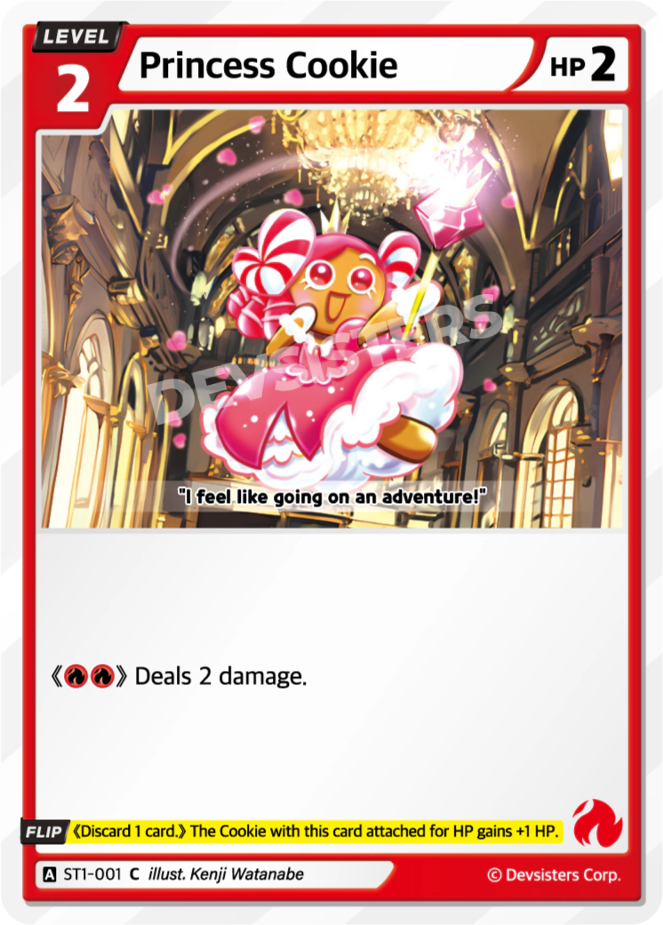 Image for Princess Cookie (ST1-001) (ST1) - CookieRun: Braverse TCG