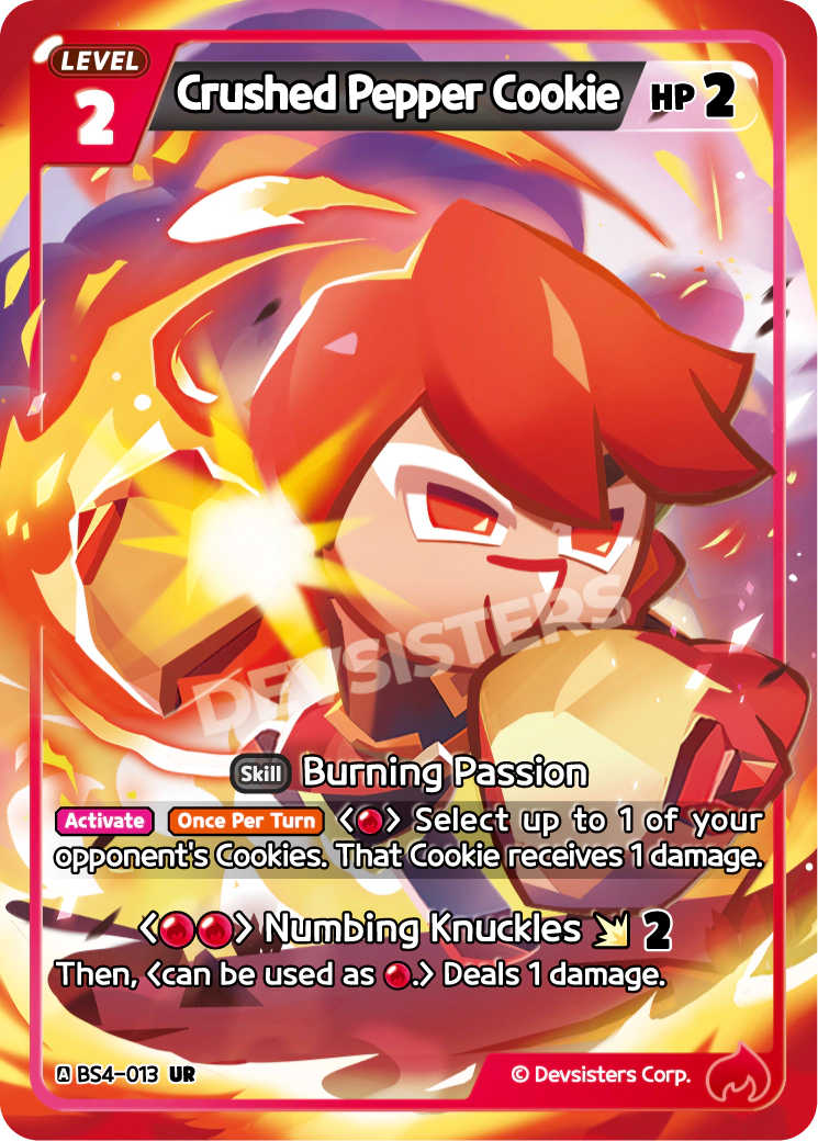 Image for Crushed Pepper Cookie (BS4-013) (BS4) - CookieRun: Braverse TCG