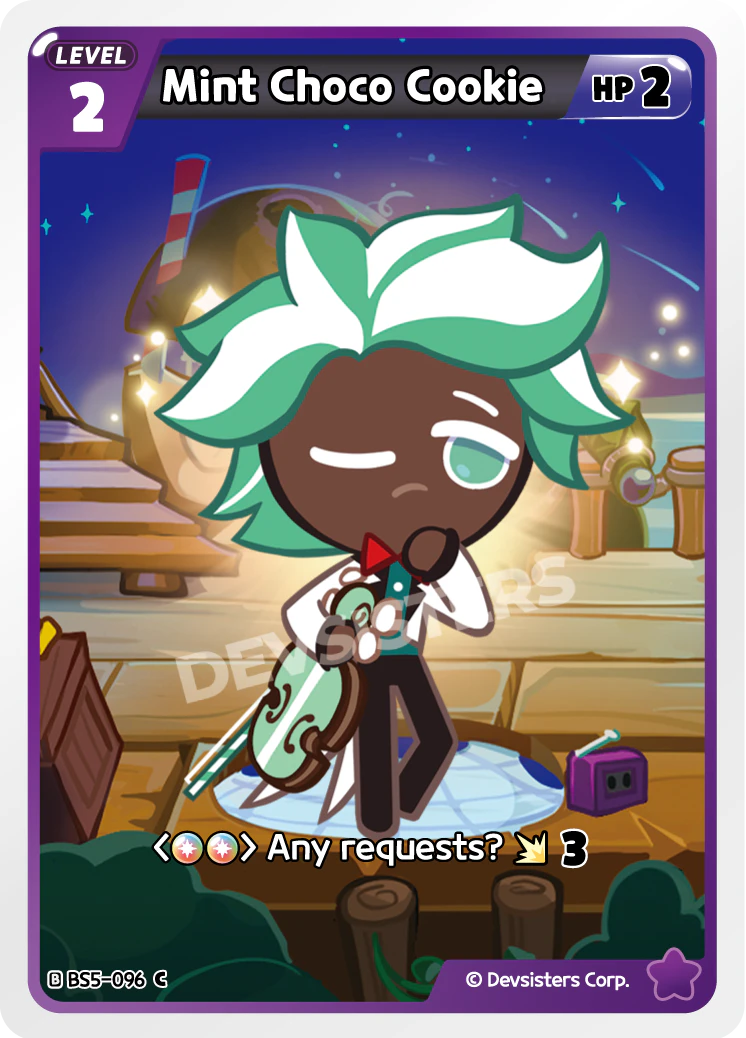 Image for Mint Choco Cookie (BS5-096) (BS5) - CookieRun: Braverse TCG