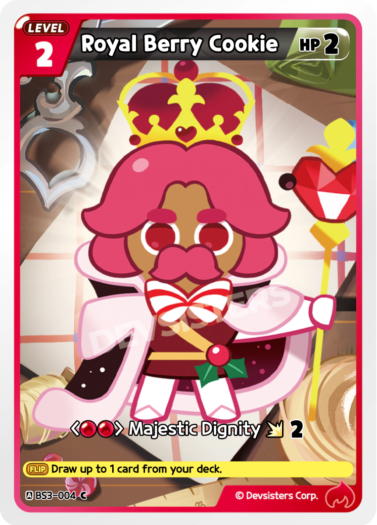 Image for Royal Berry Cookie (BS3-004) (BS3) - CookieRun: Braverse TCG