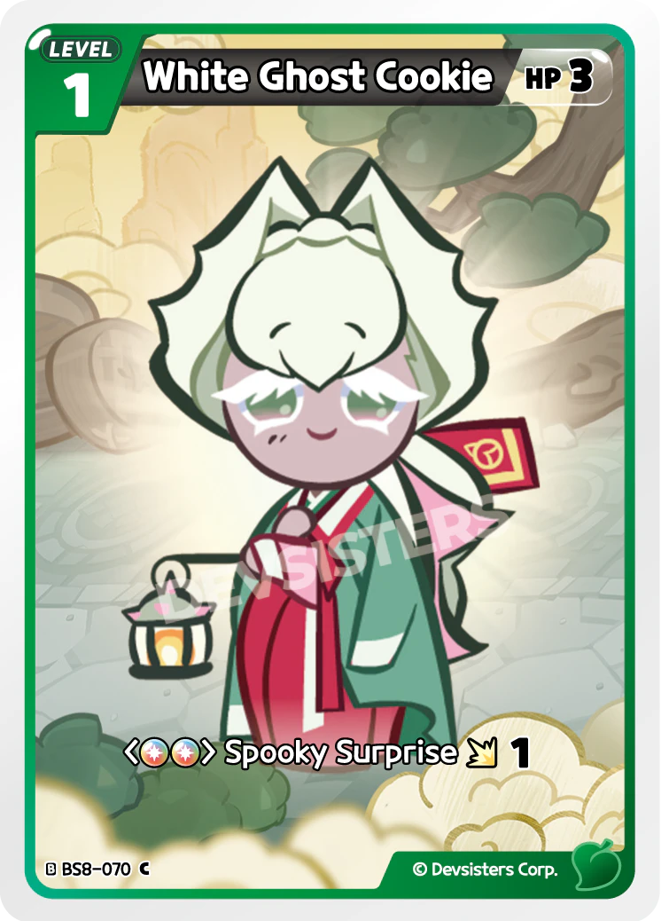 Image for White Ghost Cookie (BS8-070) (BS8) - CookieRun: Braverse TCG