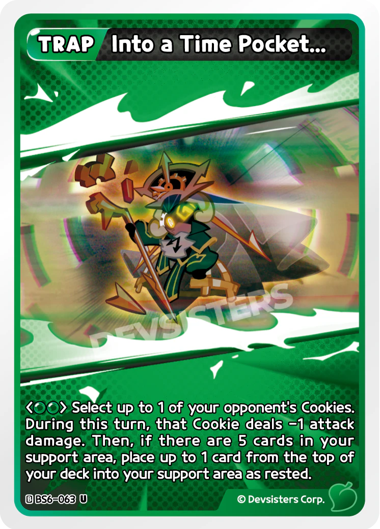 Image for Into a Time Pocket... (BS6-063) (BS6) - CookieRun: Braverse TCG