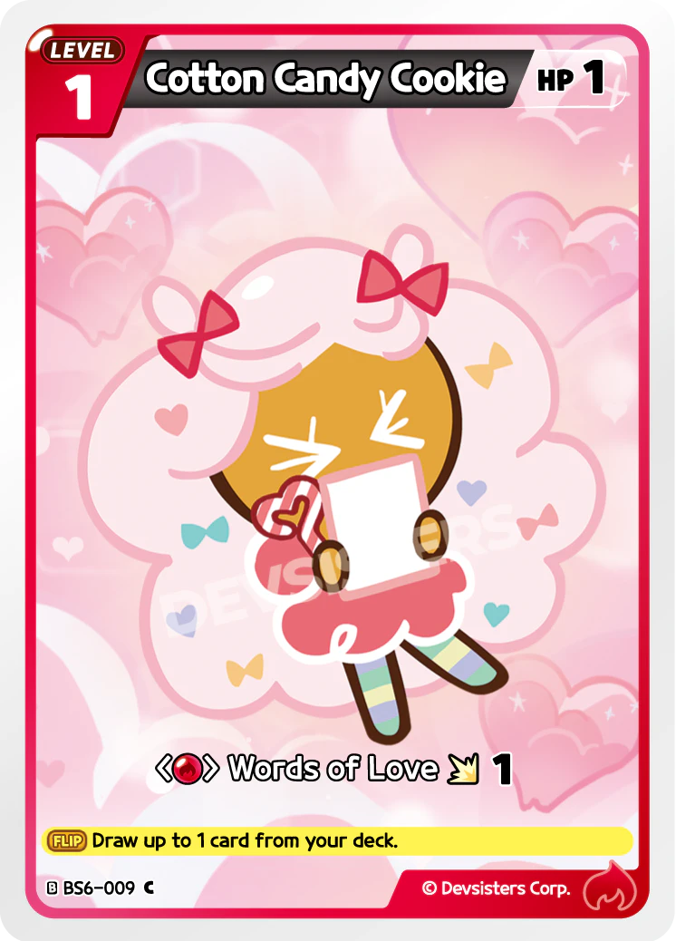 Image for Cotton Candy Cookie (BS6-009) (BS6) - CookieRun: Braverse TCG