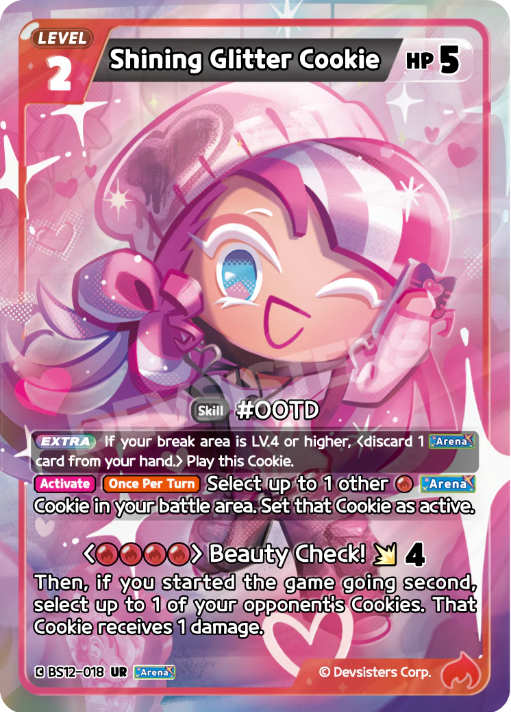 Image for Shining Glitter Cookie (BS12-018) (BS12) - CookieRun: Braverse TCG