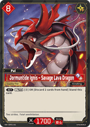 Image for Jormuntide Ignis – Savage Lava Dragon (EBP01-001) (EBP01) - Palworld Official Card Game