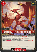 Image for Suzaku – Hellfire Wings (EBP01-002) (EBP01) - Palworld Official Card Game
