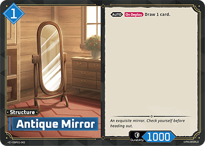 Image for Antique Mirror (EBP01-042) (EBP01) - Palworld Official Card Game