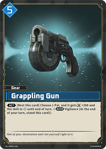 Image for Grappling Gun (EBP01-045) (EBP01) - Palworld Official Card Game
