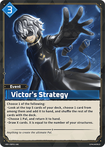 Image for Victor's Strategy (EBP01-046) (EBP01) - Palworld Official Card Game