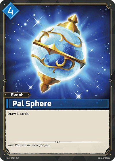 Image for Pal Sphere (EBP01-047) (EBP01) - Palworld Official Card Game