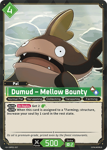 Image for Dumud – Mellow Bounty (EBP01-057) (EBP01) - Palworld Official Card Game