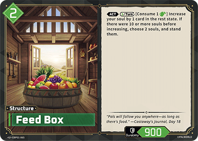 Image for Feed Box (EBP01-065) (EBP01) - Palworld Official Card Game