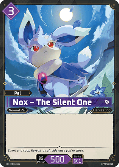Image for Nox – The Silent One (EBP01-086) (EBP01) - Palworld Official Card Game