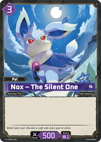 Image for Nox – The Silent One (EBP01-086) (EBP01) - Palworld Official Card Game
