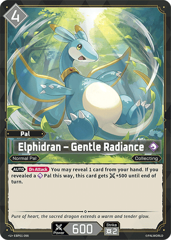 Image for Elphidran – Gentle Radiance (EBP01-098) (EBP01) - Palworld Official Card Game