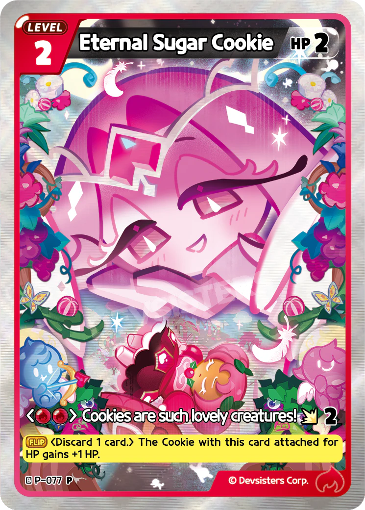 Image for Eternal Sugar Cookie (P-077) (P) - CookieRun: Braverse TCG