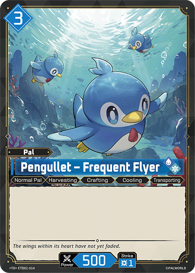 Image for Pengullet – Frequent Flyer (ETD01-014) (ETD01) - Palworld Official Card Game